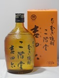 672_c　麦焼酎　【二階堂酒造】吉四六　ガラス　720ml×10本