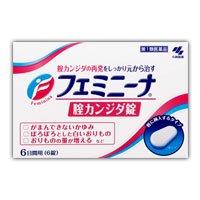 フェミニーナ　腟カンジダ錠　６錠 【第1類医薬品】 4987072061879
