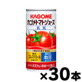 【送料無料！】（※沖縄・離島・一部地域は除く ）低塩　カゴメ　トマトジュース　濃縮還元　190g×30本（1ケース）機能性表示食品【本ページ以外の同時注文同梱不可】　4901306123720