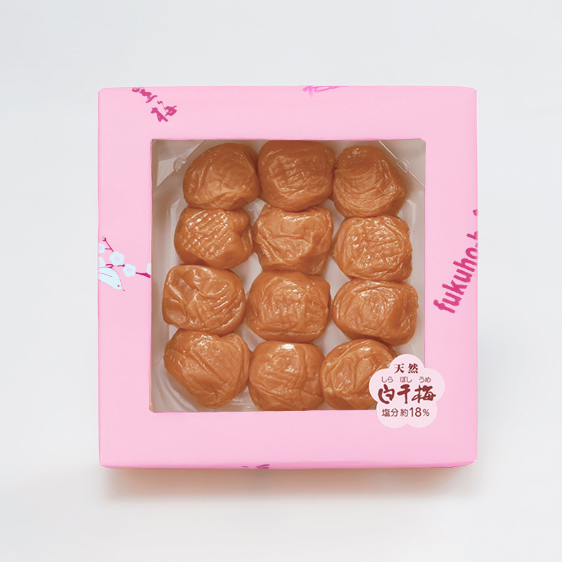 "天然" 白干梅「180g」化粧箱入り