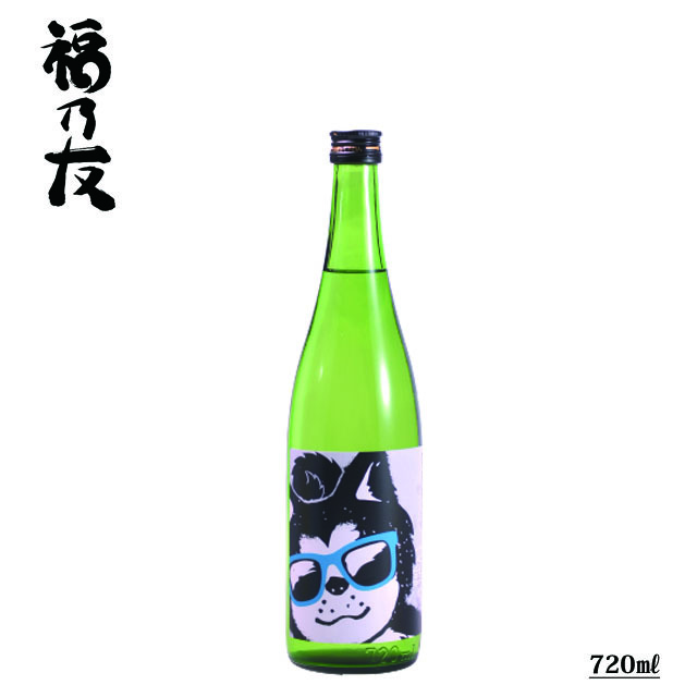 夏季限定】純米吟醸原酒秋田犬ラベル夏純吟 720ml