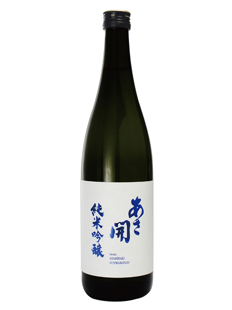 あさ開　純米吟醸　白ラベル720