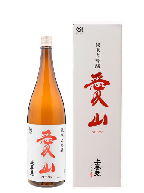 上喜元　純米大吟醸　愛山50 1800 化粧箱付