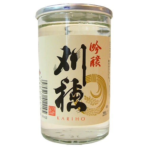 刈穂 吟醸カップ 180ml 秋田清酒(秋田)