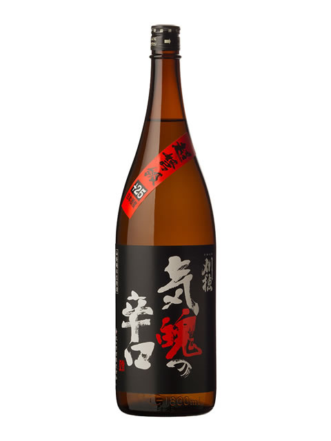 刈穂　山廃純米生原酒「超弩級　気魄の辛口＋２５」1800