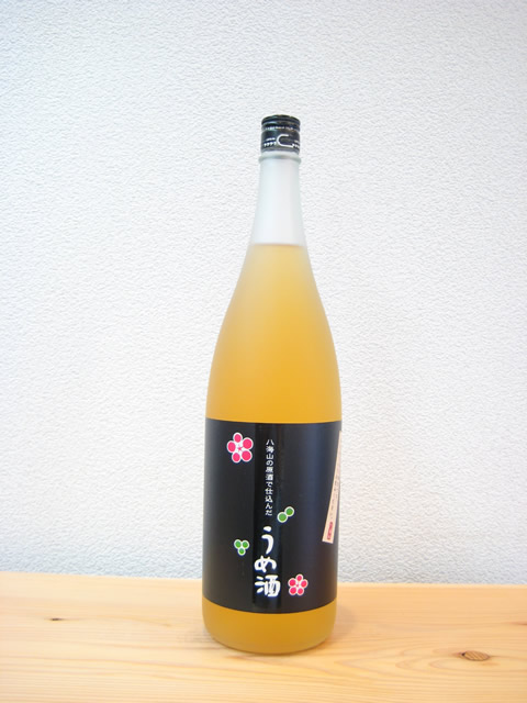 八海山の原酒で仕込んだうめ酒1800