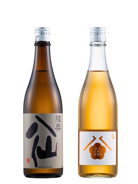 陸奥八仙　ギフトセット（黒ラベル・八梅）720×2