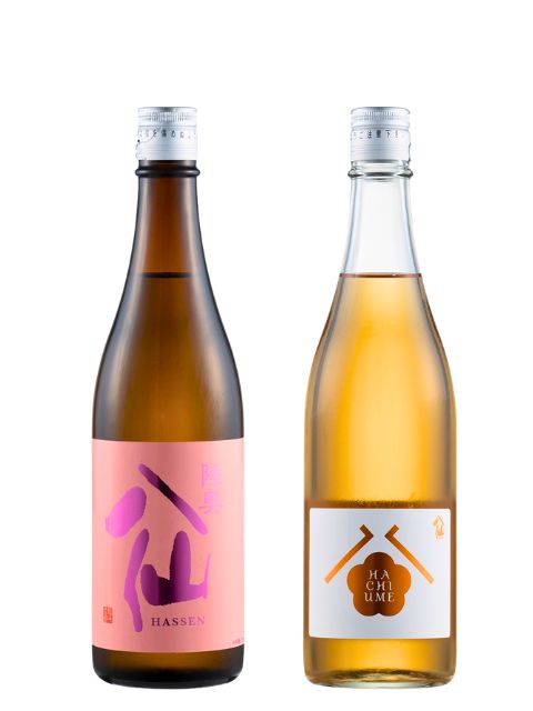 日本酒梅酒ギフト】陸奥八仙 ギフトセット（ピンクラベル・八梅