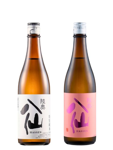 陸奥八仙　ギフトセット（特別純米・ピンクラベル）720×2