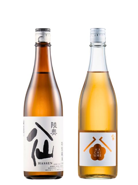 日本酒梅酒ギフト】陸奥八仙 ギフトセット（特別純米・八梅）720ml×2