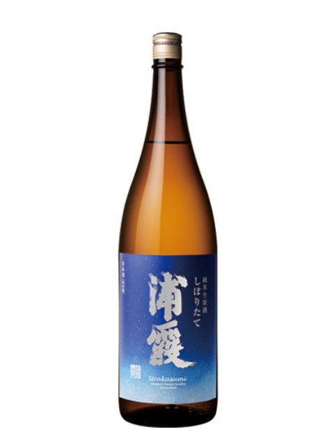浦霞 純米生原酒 しぼりたて1800 2025年