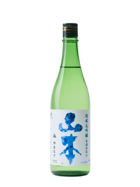 日本酒】山本 純米大吟醸木桶仕込みアイスブルー 720ml（秋田・山本
