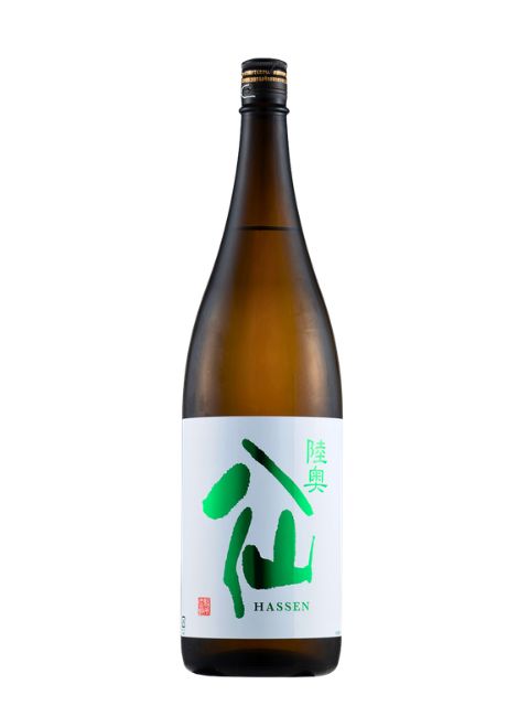 陸奥八仙　緑ラベル特別純米1800　茶瓶