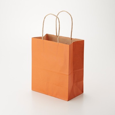 25チャームバッグ 21-12　未晒 オレンジC