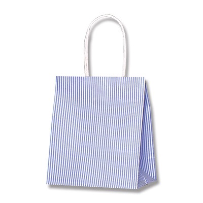 25チャームバッグ 21-12　モノストライプ B