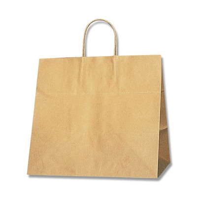 25チャームバッグ 34-1　未晒無地（底入）