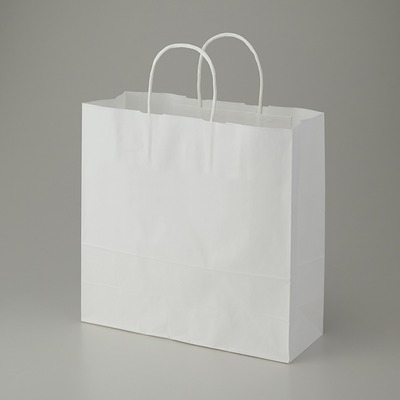 25チャームバッグ 3才　晒白無地