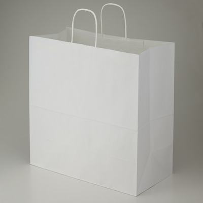 25チャームバッグ 45-1　晒白無地