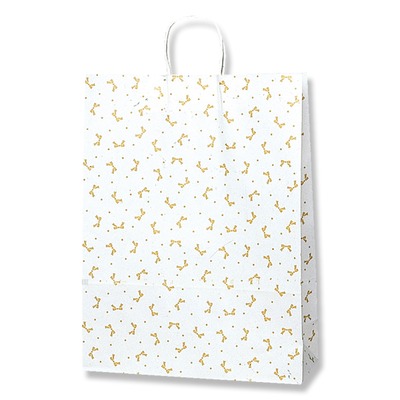 25チャームバッグ カスタムB　ニューリボン　金