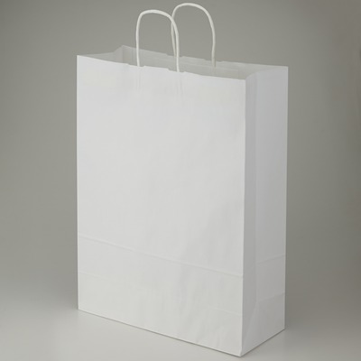 25チャームバッグ カスタムB　晒白無地