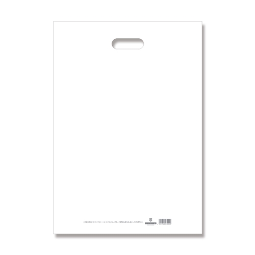 ＨＤカラーポリ　３５－５０　ホワイト　表記入