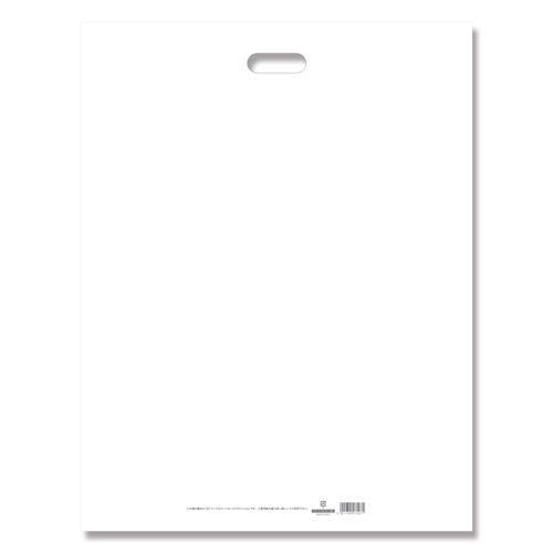 ＨＤカラーポリ　５０－６５　ホワイト　表記入