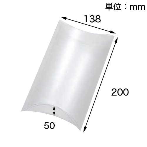 PVC クリスタルボックス AX 138×200×50 無地 10枚