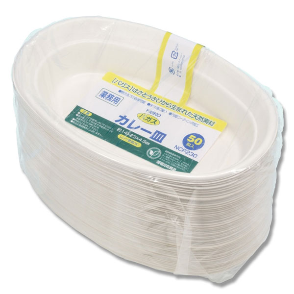 バガスカレー皿Ｃ NCP230