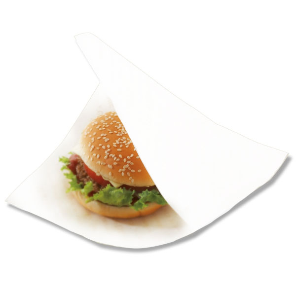 バーガー袋 白