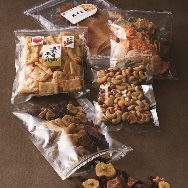 チャック付三方袋　C・CB