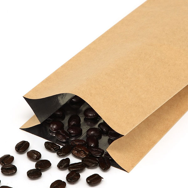 珈琲袋 脱気弁付 200g用 クラフト