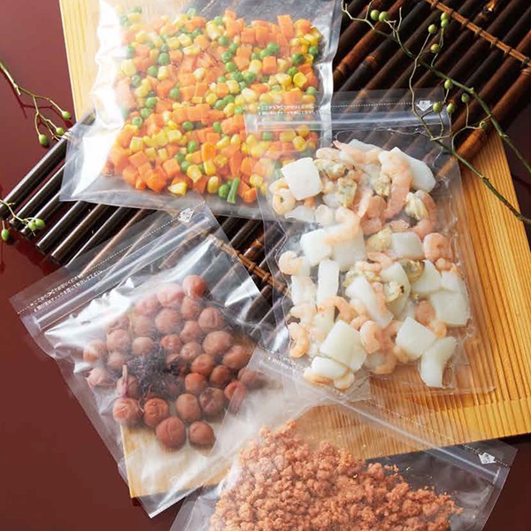 チャック付三方袋　DL