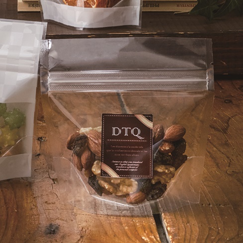 チャック付スタンド袋　DTQ