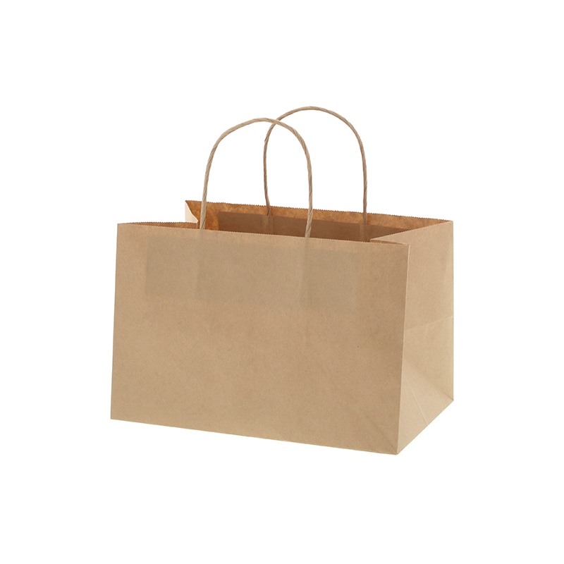 紙袋 オブロングバッグ 26-17 未晒無地