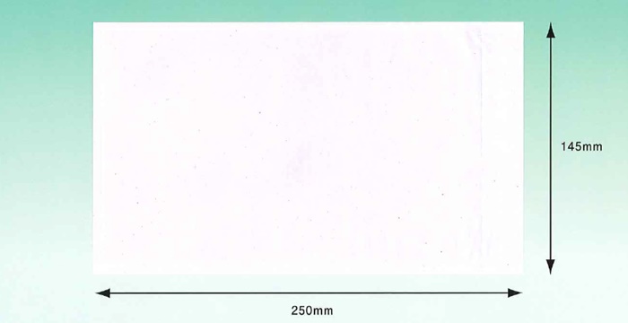 再生PEデリバリーパック　完全密封タイプ（長３封筒サイズ用）　PA-652