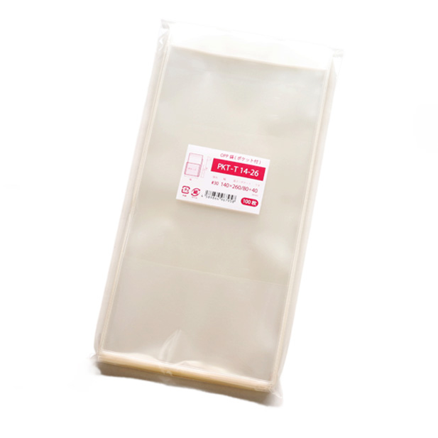 OPP袋ポケット付　PKT-T14-26