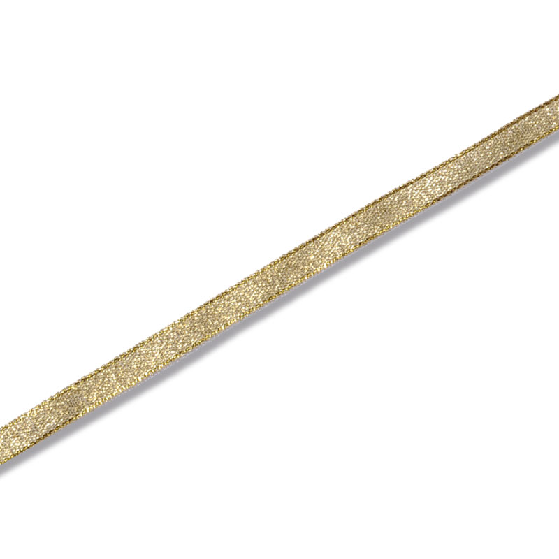 エレガンスメタルリボン 6mm幅×20m巻 ゴールド