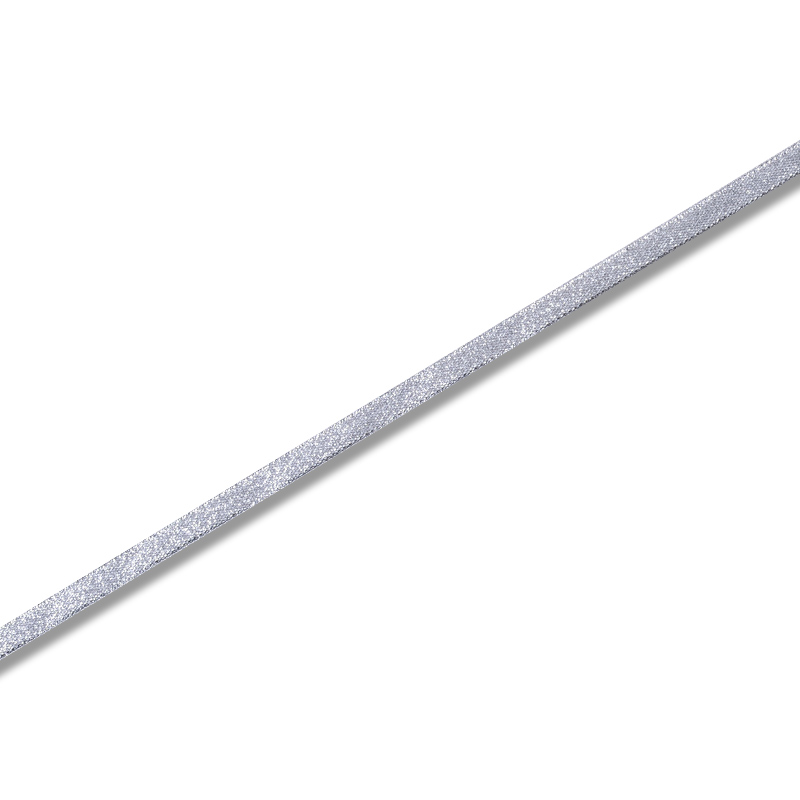 エレガンスメタルリボン 6mm幅×20m巻 シルバー