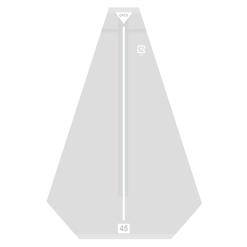 サンドイッチ袋 45 イージーカット ライン白