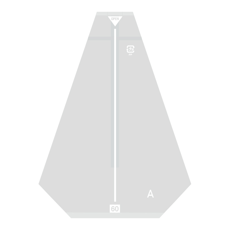 サンドイッチ袋 60 イージーカット ライン白