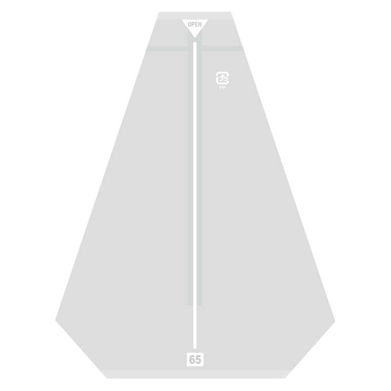 サンドイッチ袋 65 イージーカット ライン白