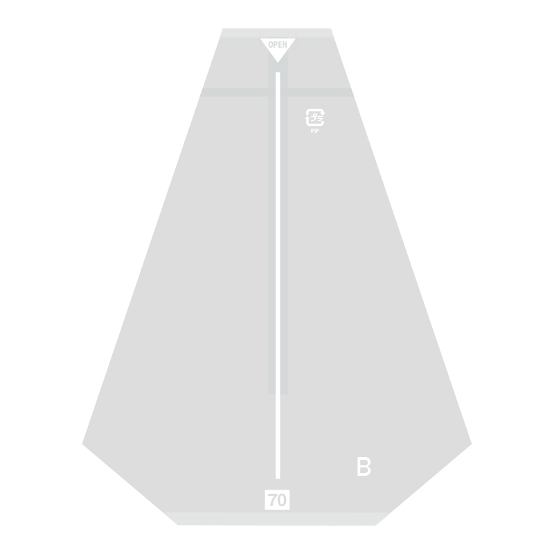 サンドイッチ袋 70 イージーカット ライン白