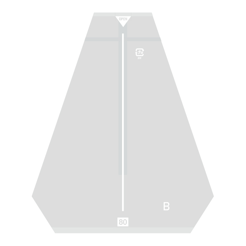 サンドイッチ袋 80 イージーカット ライン白