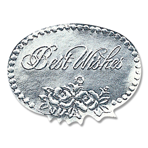 ギフトシール ベストウィッシュ　L　銀