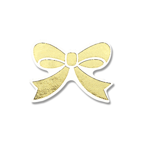 ギフトシール リボンゴールドS