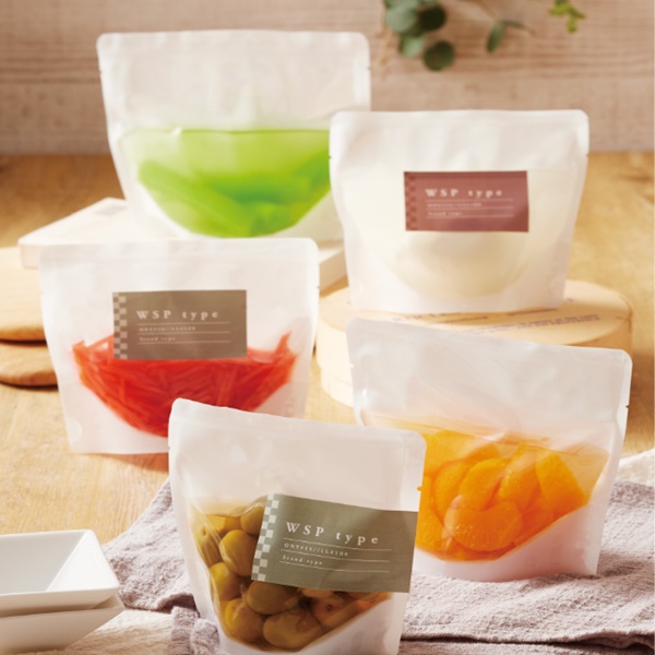 スタンドパック 片面白 ナイロン WSP