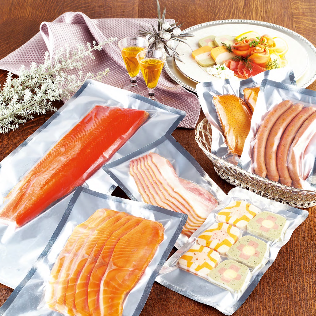 JN（バリアー性・真空包装・二枚合わせ・三方袋）