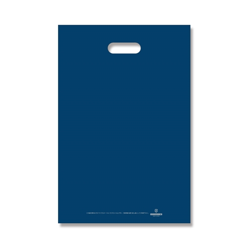 ＬＤカラーポリ　３５－５０　ネイビー　表記入