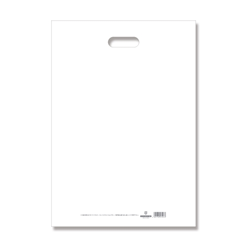 ＬＤカラーポリ　３５－５０　ホワイト　表記入