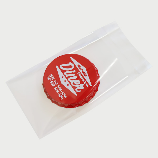 OPPテープ付袋 04T-ハガキ用(厚口)　使用例